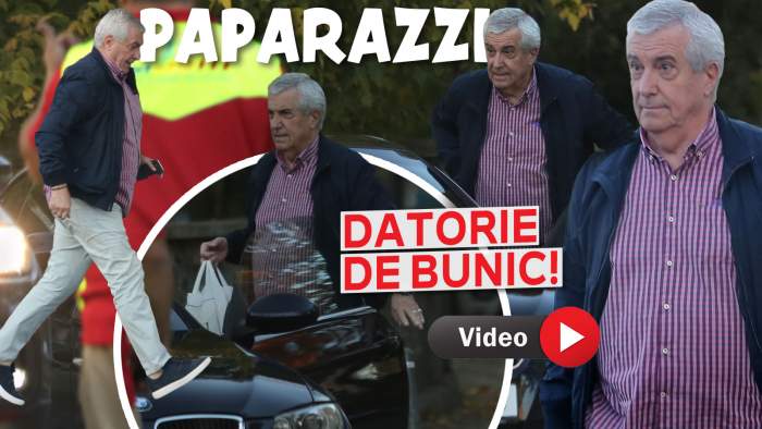 Călin Popescu Tăriceanu știe care este rolul unui bunic! Nepoțelul a fost răsfățat cum se cuvine / PAPARAZZI