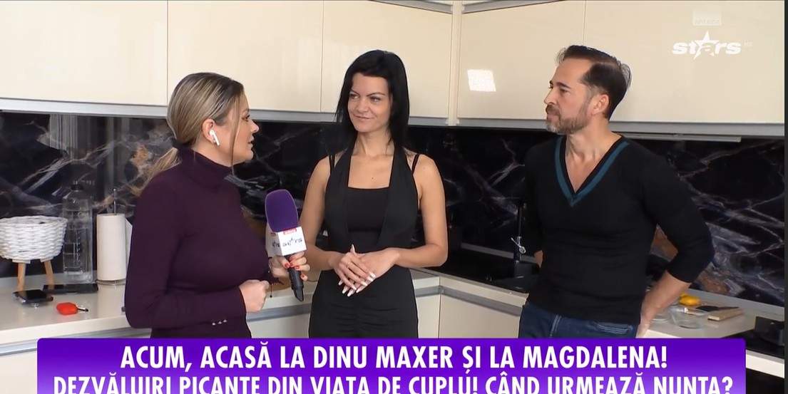 Cine pregătește micul dejun în cuplul Dinu Maxer - Magdalena Chihaia. Ce surprize îi face artistul logodnicei lui