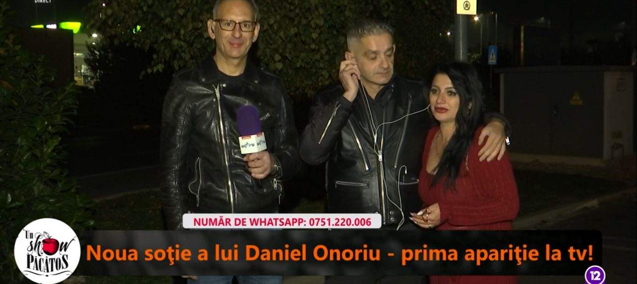 Xtra Night Show. Daniel Onoriu și soția, prima apariție la TV. Cu ce se ocupă Cătălina și de ce a plecat din țară în urmă cu 30 de ani