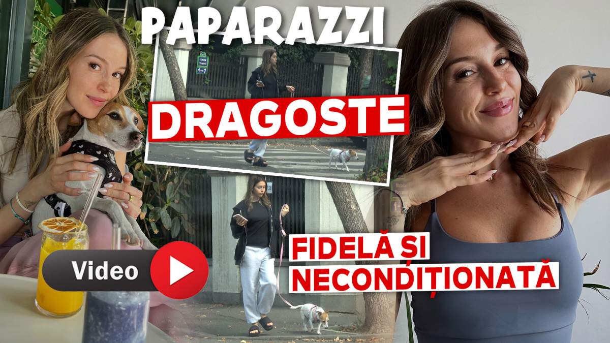 Teodora Stoica nu face nimic fără Roată, câinele ei! Fiica lui MM Stoica arată senzațional | PAPARAZZI