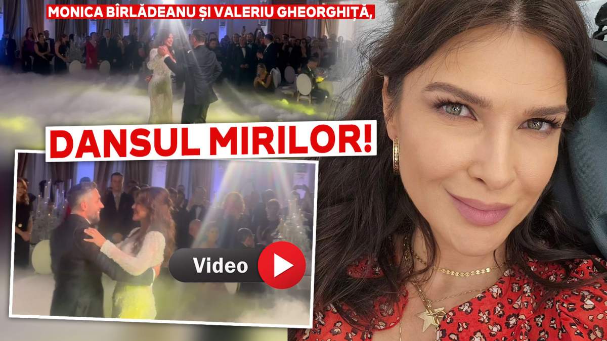 EXCLUSIV. Monica Bîrlădeanu și Valeriu Gheorghiță, dansul mirilor! Cei doi miri au plutit pe ring | VIDEO