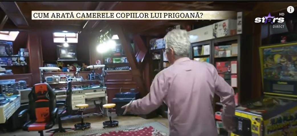 Imagini cu vila lui Silviu Prigoană. Care erau cele mai importante lucruri personale și cum le-a amenajat camerele copiilor