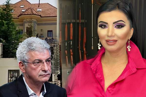 Adriana Bahmuțeanu se teme pentru siguranța copiilor ei. Vedeta nu a putut să intre în casa fostului soț, Silviu Prigoană: „Acolo este un seif cu arme”