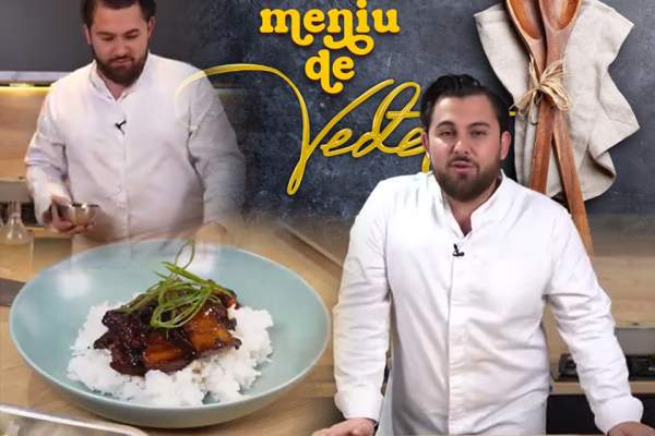 Rețetă delicioasă de de burtă de porc în stil asiatic. La ce truc apelează Janni Alexandridis pentru un gust savuros