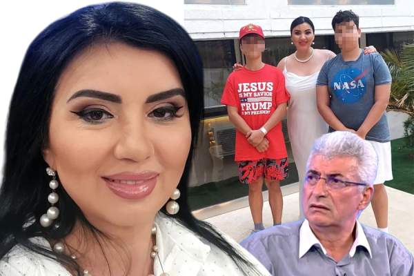 Adriana Bahmuțeanu s-a întâlnit cu copiii ei, după o săptămână de la moartea lui Silviu Prigoană. Cum au reacționat cei mici când au văzut-o pe mama lor: „Sunt confuzi”