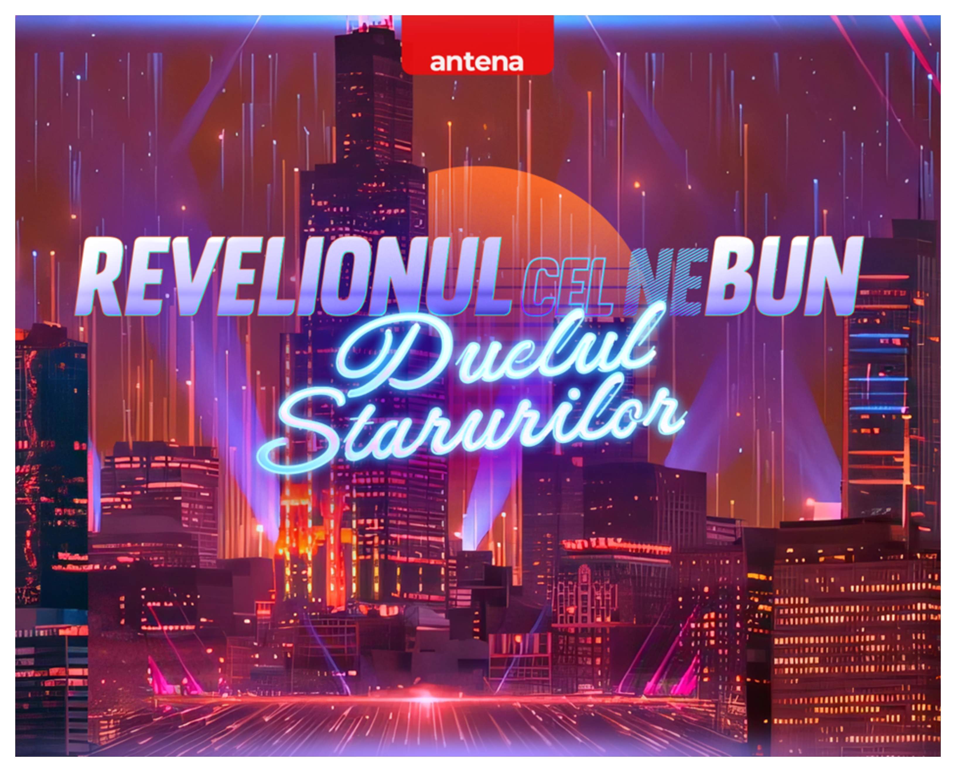 Antena 1 anunță startul filmărilor pentru cea mai mare petrecere a finalului de an: Revelionul cel neBUN! Duelul Starurilor Show-ul va fi prezentat de Ilona Brezoianu și Florin Ristei