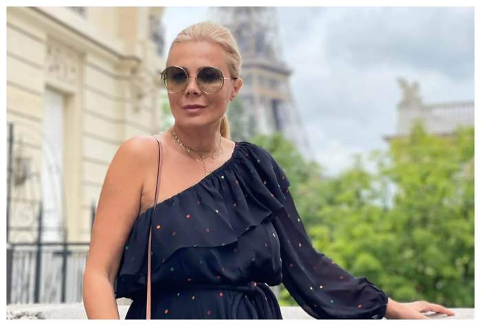 dana savuica in vacanta in paris