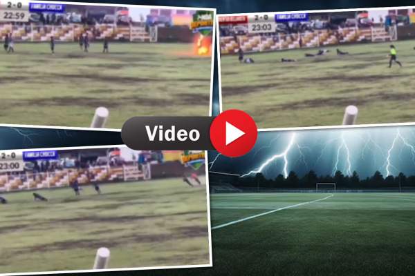 Un fotbalist a murit pe teren, după ce a fost lovit de un fulger! Alți cinci jucători au fost grav răniți. Tragedia a fost filmată | VIDEO