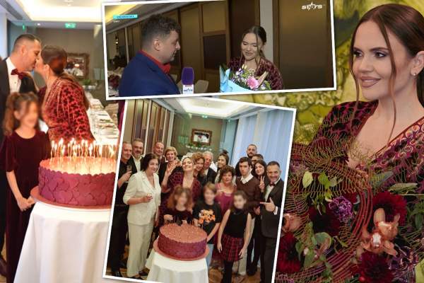 Imagini exclusive de la petrecerea aniversară a Cristinei Șișcanu! Soția lui Mădălin Ionescu a împlinit 40 de ani: ”Sunt împlinită”