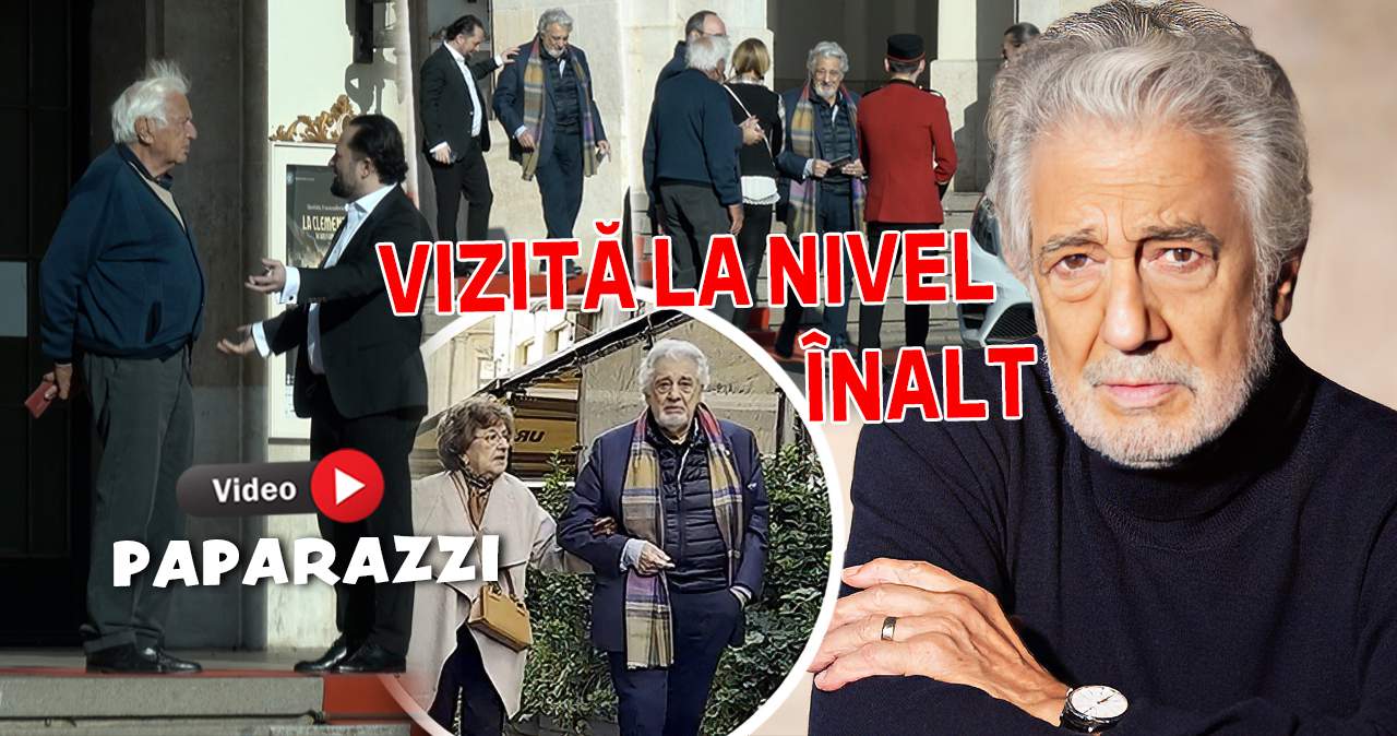 Plácido Domingo și Ioan Holender, vizită incognito la Opera Națională! Cum au fost surprinși de paparazzii Spynews.ro