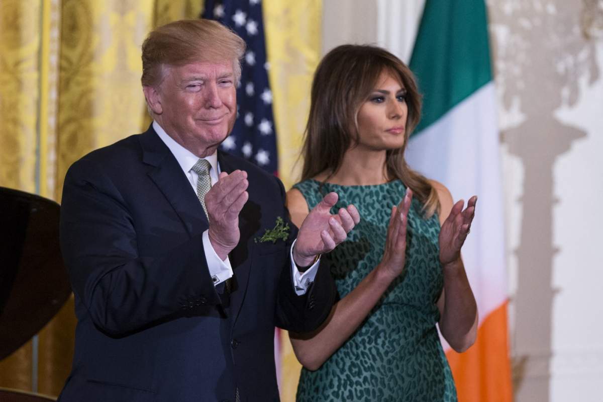 donald si melania trump