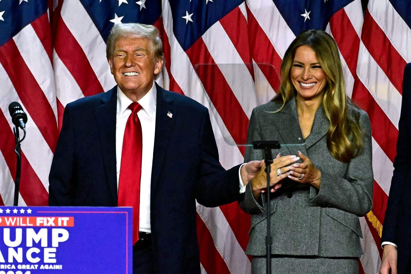 melania si donald trump