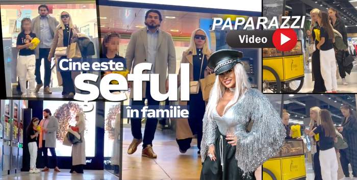 Anda Adam şi soţul îi fac toate poftele fetiţei! Ce a dorit să guste fiica artistei la mall / PAPARAZZI