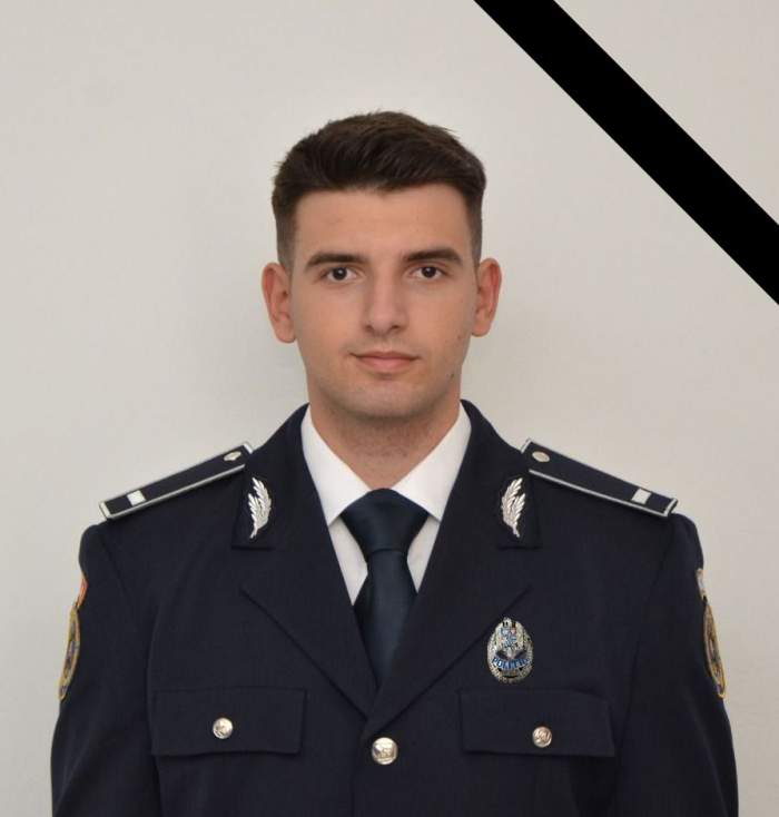 El este polițistul care a murit în Timiș. Flavius avea 21 de ani și a fost găsit fără suflare de un coleg