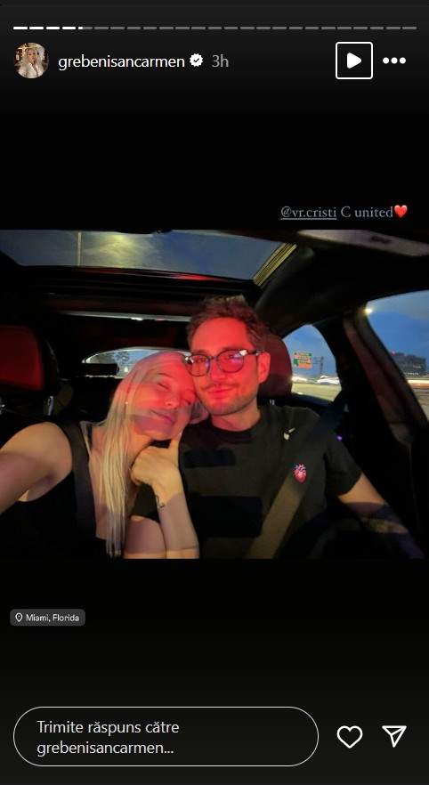 Carmen Grebenișan a fugit în America, la iubitul ei! Bărbatul locuiește în Miami. Cum a fost revederea pentru cei doi îndrăgostiți