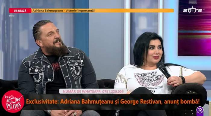 Adriana Bahmuțeanu și George Restivan