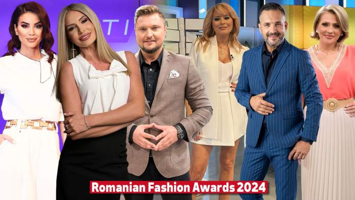 Prezentatorii Antenei Stars, premiați la Romanian Fashion Awards 2024. Cine a fost recompensat pentru eleganță și profesionalism în media