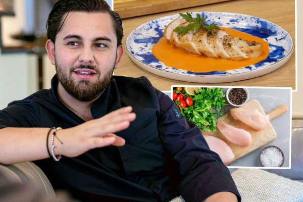 Secretul lui Chef Janni Alexandridis pentru un piept de pui delicios! Această rețetă nu îngrașă și e potrivit pentru dietă