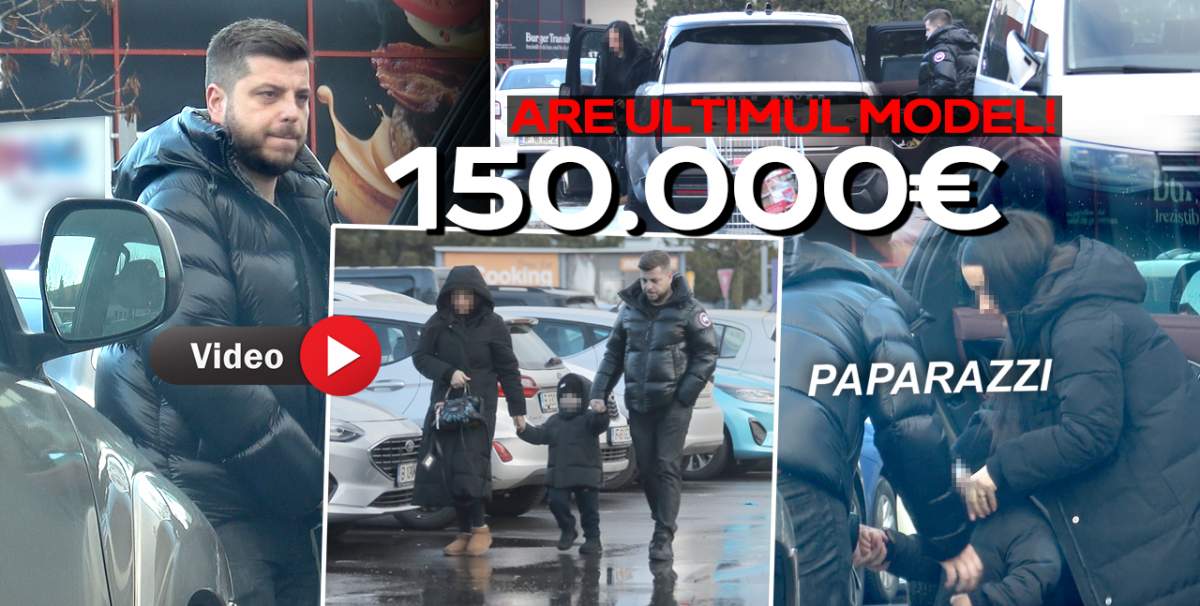 În familia lui Honorius Prigoană, soţia conduce! Imagini fabuloase cu afaceristul şi familia acestuia / PAPARAZZI