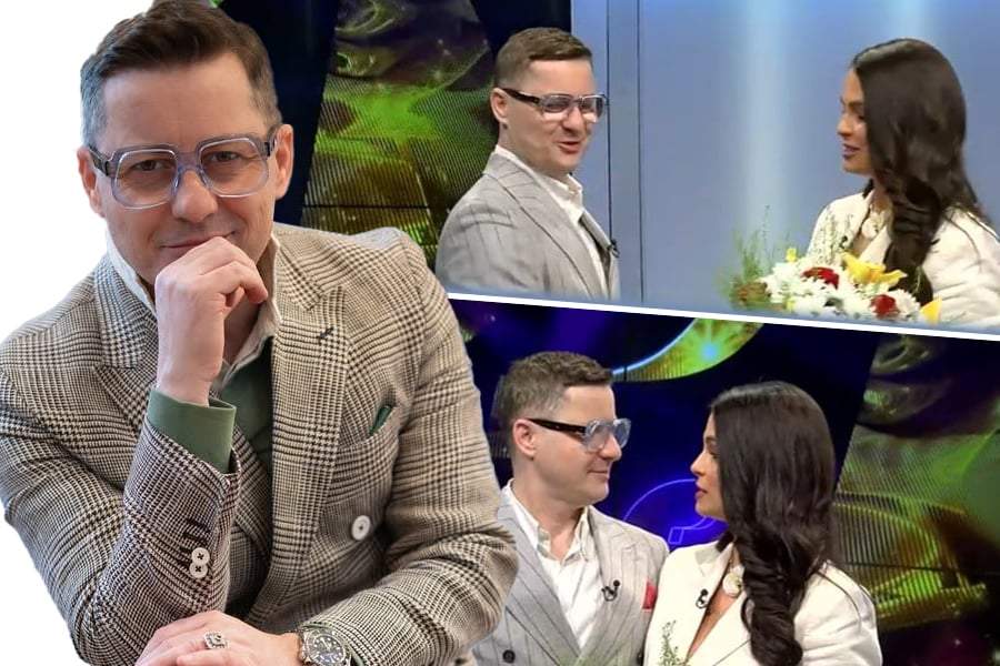 Surpriză pentru Anca Serea, în direct! Adrian Sînă a venit în platoul Știrilor Antena Stars. Cum a fost să își revadă soția în calitate de prezentatoare