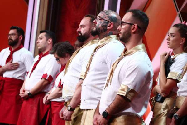 Chefi la cuțite. Ce concurent a părăsit competiția. Farfuria lui a obținut doar trei puncte