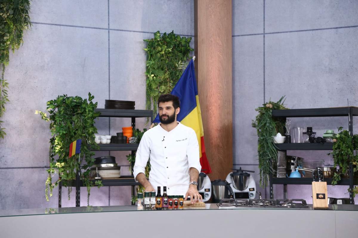 Celebrul Max Mascia, Chef cu două stele Michelin, invitatul lui Chef Richard Abou Zaki, într-o ediție de sărbătoare Chefi la cuțite, în cinstea Zilei Naționale a României