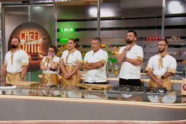 Chefi la cuțite, 23 decembrie 2024. Jurații, provocați de Irina Fodor. Cei trei chefi, s-au luptat în cuvinte pentru a câștiga un mini joc