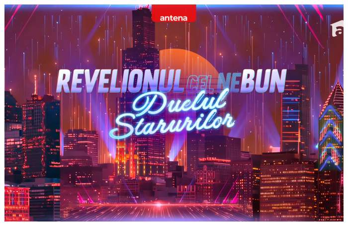 10 motive pentru care nu ar trebui să ratezi petrecerea finalului de an: Revelionul cel neBUN. Duelul Starurilor, la Antena 1!