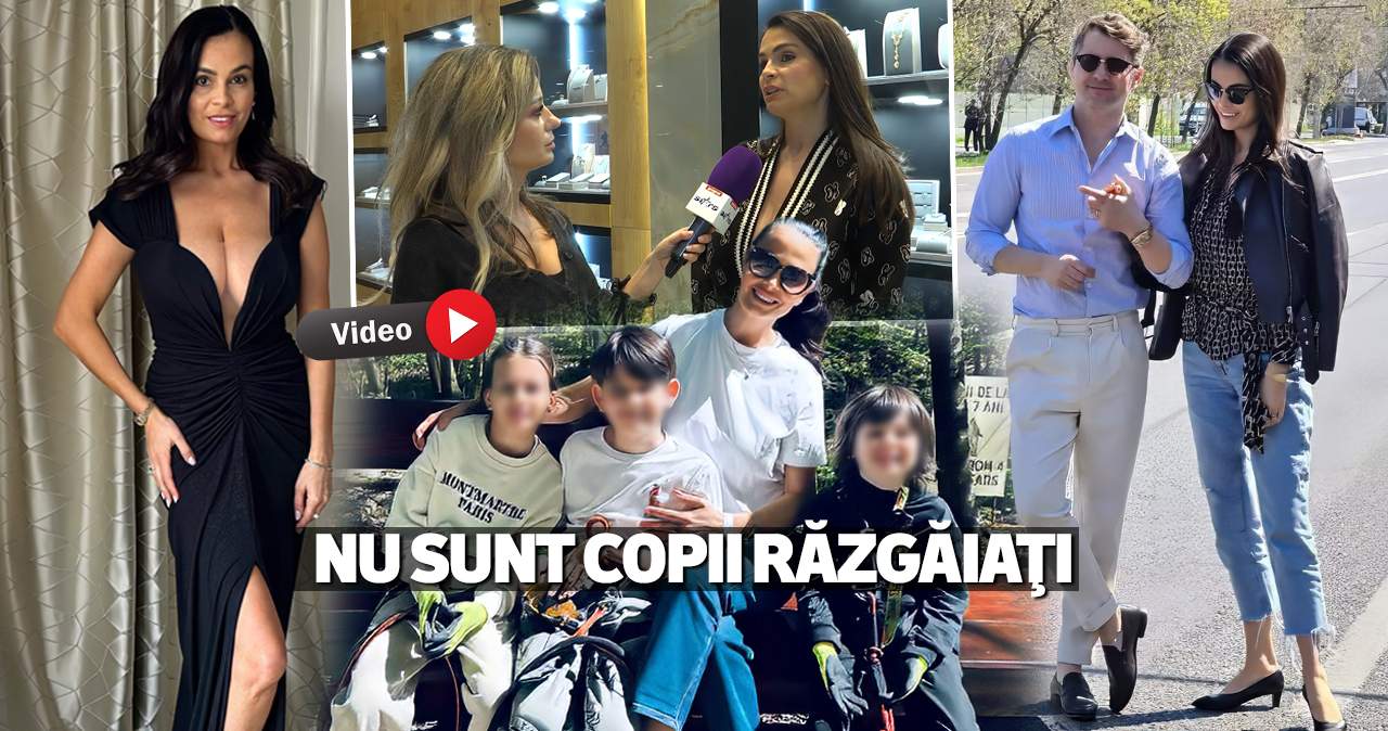 Anca Serea, chibzuită în privința cheltuielilor! Ce reguli a impus copiilor în ceea ce privesc banii / VIDEO