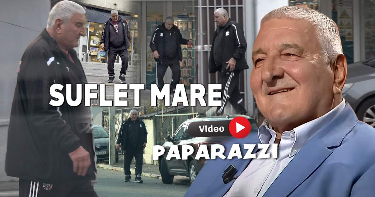 Nea Rică Răducanu este un gentleman chiar şi atunci când el însuşi are nevoie de ajutor! Cum le-a ajutat pe angajatele unui magazin să îşi facă treaba / PAPARAZZI