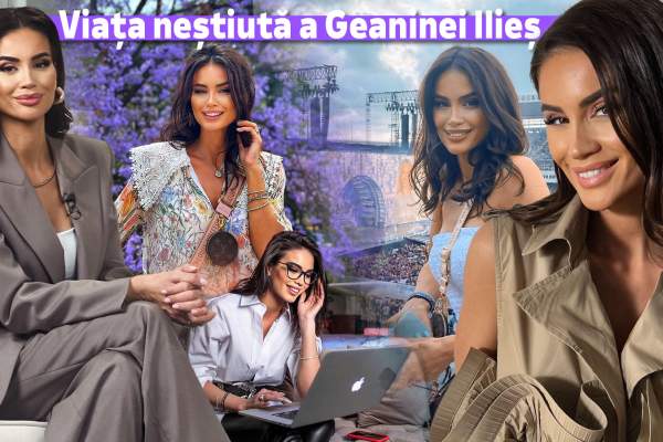 Viața neștiută a Geaninei Ilieș. Ce face frumoasa prezentatoare când nu o vezi, în direct, la televizor