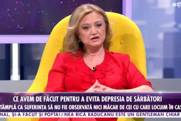 „Fericirea este dedicată fiinţei umane.” -depresia în pragul sărbătorilor, cu Ioana Tănase, în „Lumea nevăzută”