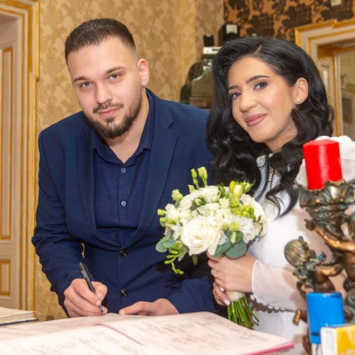 Roberto de la Mireasa, sezonul 7, și iubita lui s-au căsătorit! Primele imagini cu fostul concurent și partenera lui de la cununia civilă / FOTO