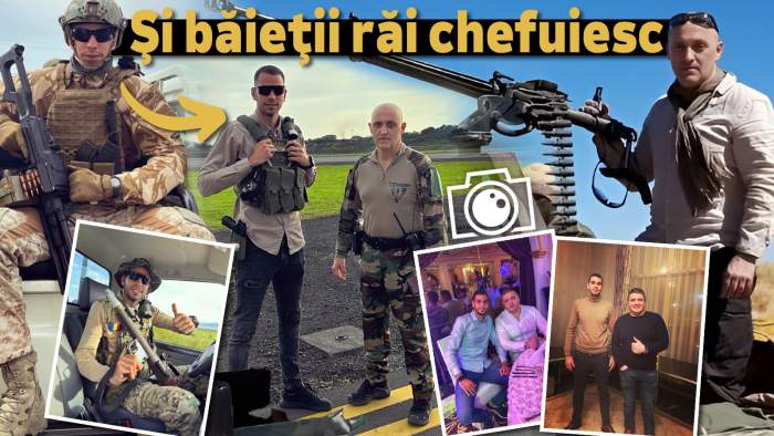 Legionarii lui Horațiu Potra, legături cu gruparea Sportivilor / Imagini exclusive cu mercenarul Lascu și nașul Mircea Nebunu