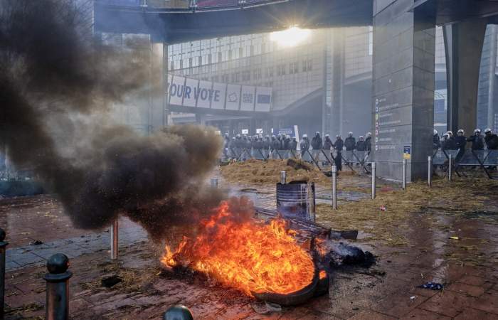 incendiu Bruxelles