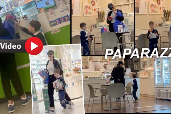 Ștefan Bănică Jr. are cu ce se mândrească! Lavinia Pîrva atrage toate privirile, dar este și o mamă atentă. Ce nu a putut să îi refuze fiului ei / PAPARAZZI