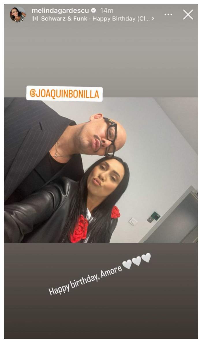 joaquin bonilla si melinda gardescu