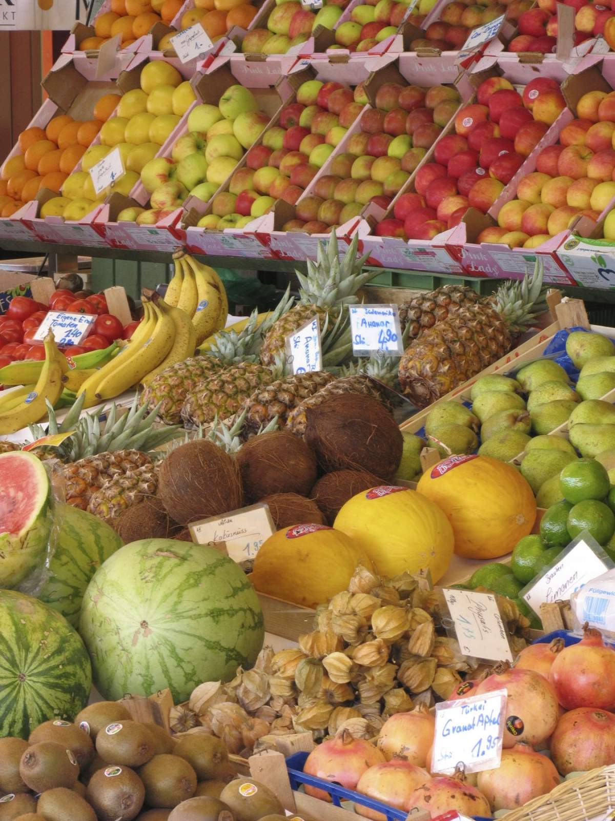 Fructele care contribuie la o digestie mai bună