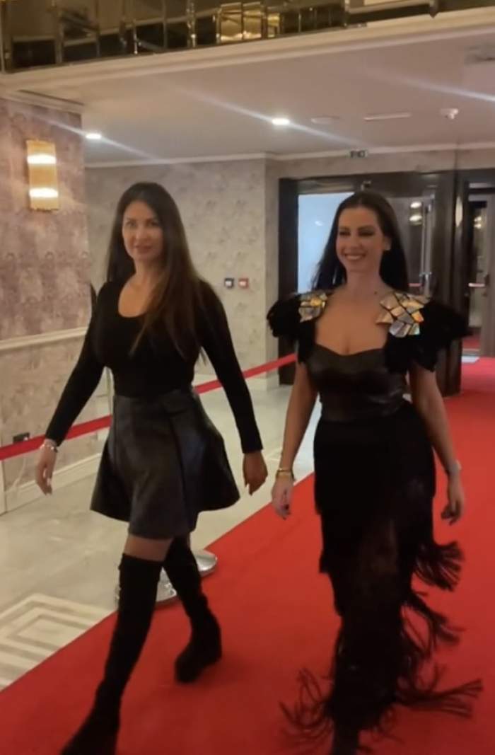 Imagine cu Nicoleta și Iuliana Luciu la un eveniment