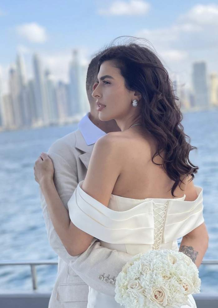 Mădălina Pamfile s-a căsătorit în Dubai! Cum arată vedeta din showbiz în rochie de mireasă / FOTO