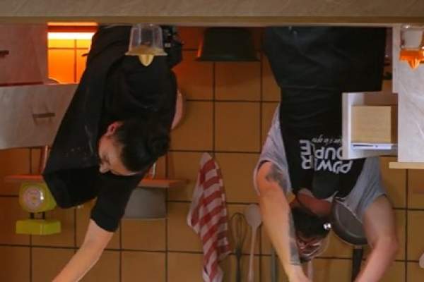 Power Couple România, 14 februarie 2024. Roxana Blenche s-a descurcat exemplar la proba gătitului cu capul în jos. Cât de bine s-au coordonat concurenta și soțul ei, Cătălin / VIDEO