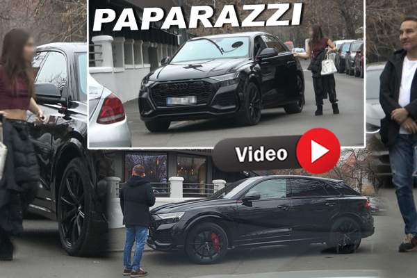 Fiica lui Dan Tatoiu are mai multă încredere în tatăl ei, decât în senzorii de parcare ai bolidului de lux pe care îl conduce. Cum își învață milionarul fiica să facă parcări în fața localurilor de lux / PAPARAZZI