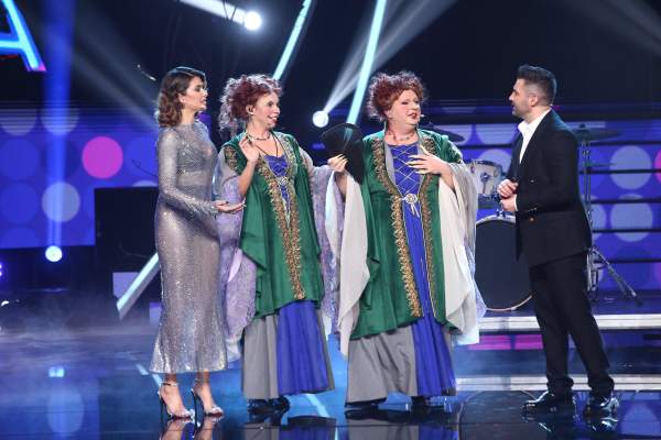 Te cunosc de undeva! 17 februarie 2024. Zarug și Eliza Natanticu au avut de interpretat o piesă din musicalul Hocus Pocus. Ozana Barabancea: „Sunteți niște vrăjitoare superbe...” / VIDEO