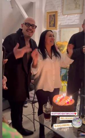 Zi de sărbătoare în familia lui Puya! Soția lui, Melinda Gărdescu a împlinit 35 de ani! Joaquin Bonilla și-a aniversat ziua alături de ea / VIDEO