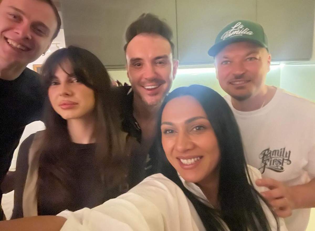 Puya i-a fost alături soției sale. Melinda Gărdescu, Puya și mai mulți prieteni