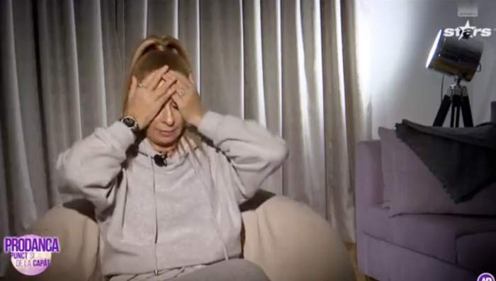 Imagine cu Anamaria Prodan din emisiunea ei