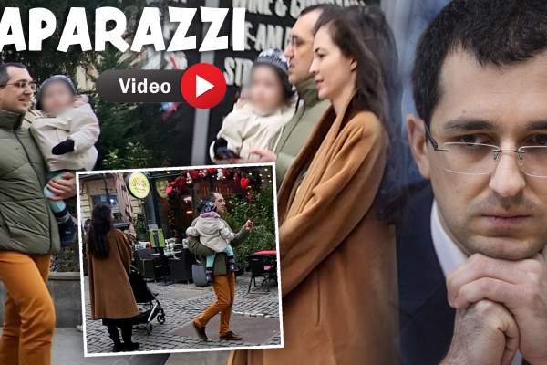Vlad Voiculescu se descurcă de minune în postura de părinte! Atent și răbdător chiar și atunci când se grăbește, politicianul nu își ia ochii o secundă de la soția și micuța sa fetiță / PAPARAZZI