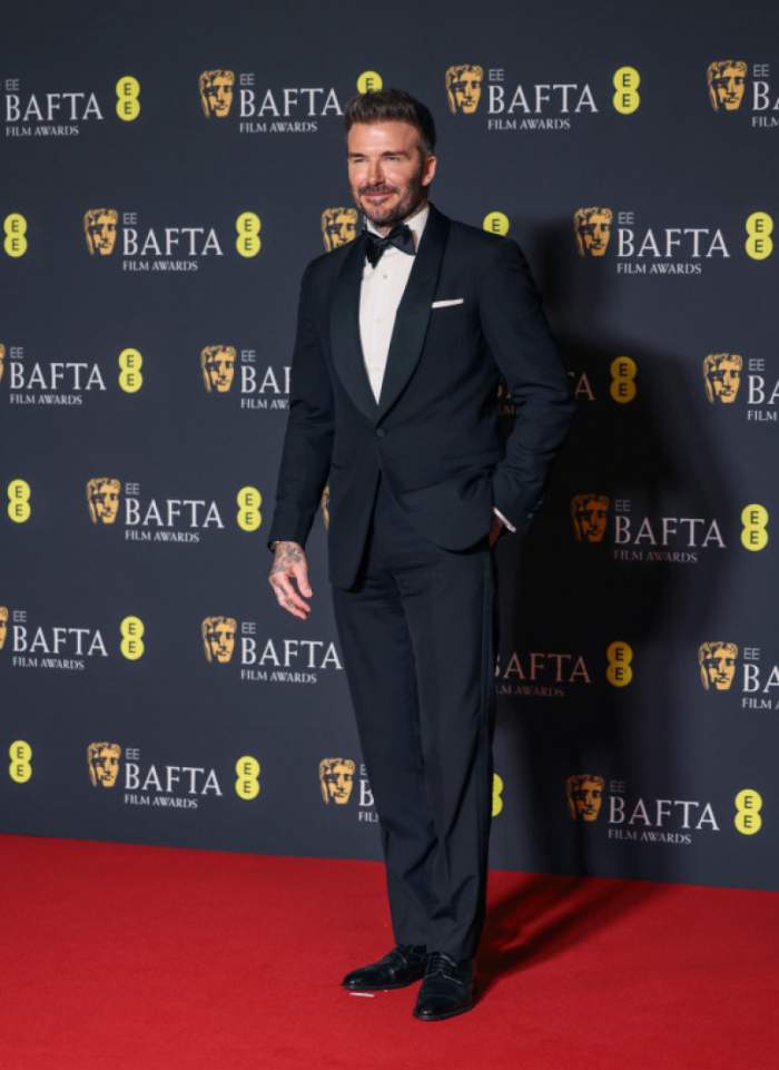 David Beckham la BAFTA 2024