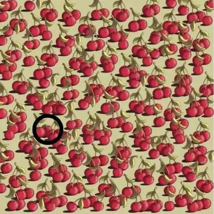 Test de inteligență! Identifică roșia ascunsă printre cireșele din imagine. Doar mințile iscusite pot face acest lucru în 11 secunde / FOTO
