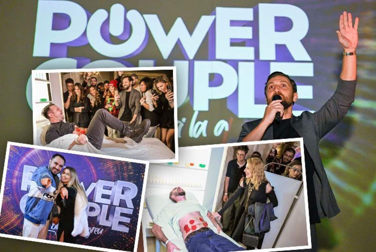 Vedetele au testat, la evenimentul de lansare Power Couple România, proba ”Au, mami!”. Una dintre cele mai așteptate provocări ale show-ului care începe luni la Antena 1